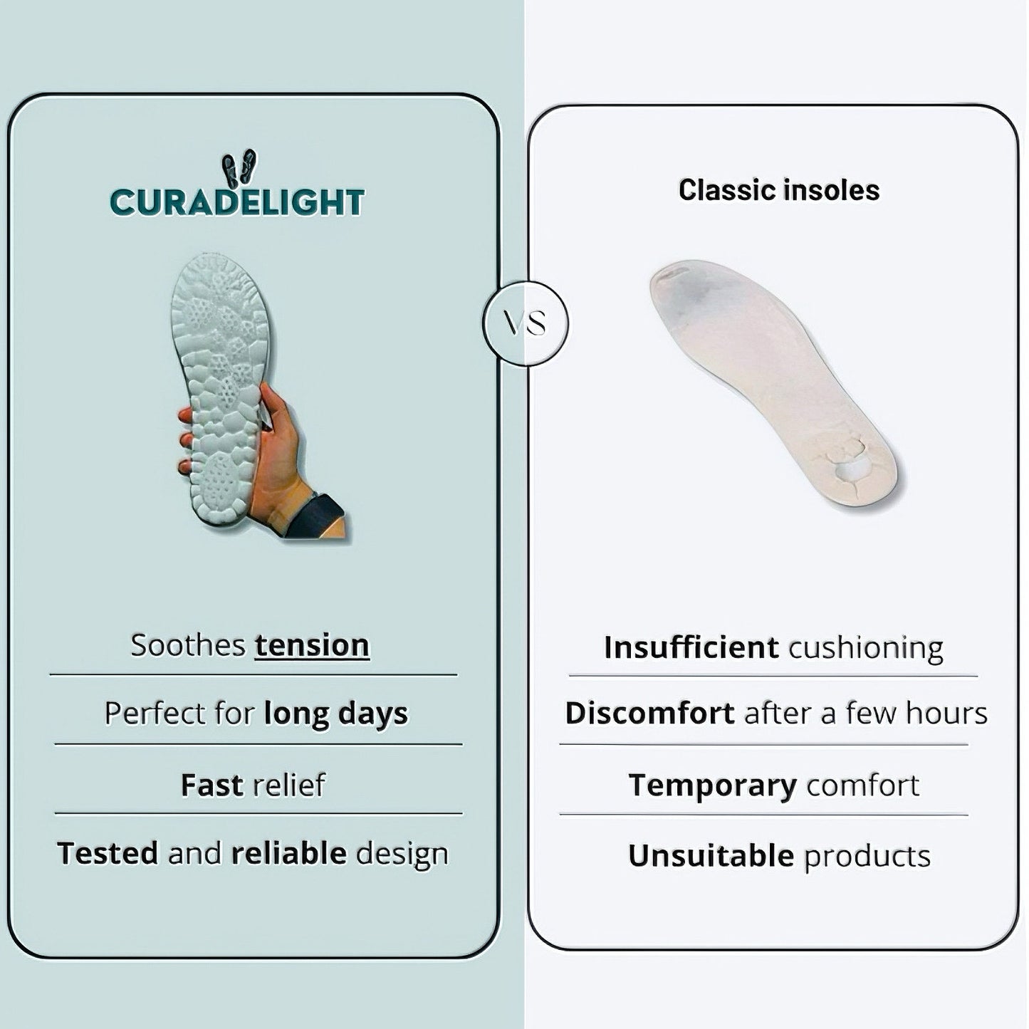 Premium Massage Insoles – Enhance Your Daily Comfort