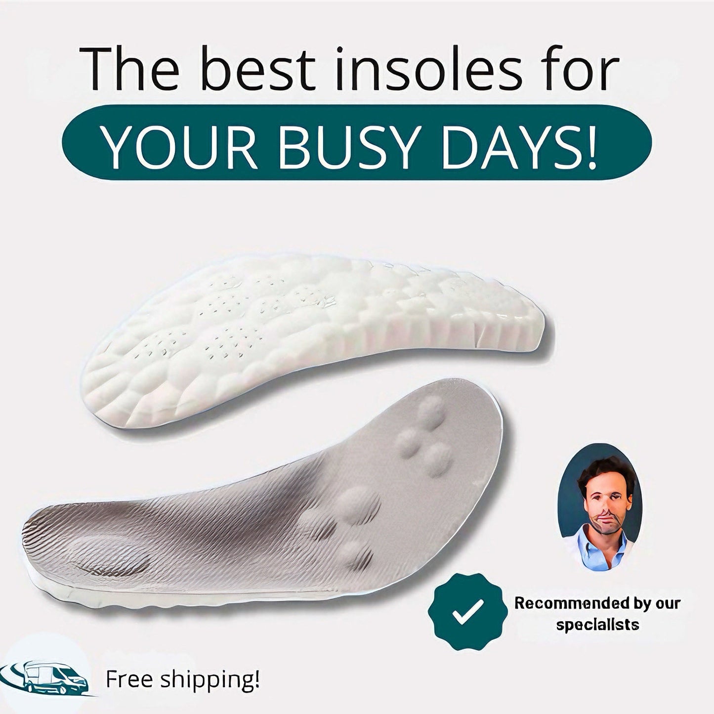 Premium Massage Insoles – Enhance Your Daily Comfort