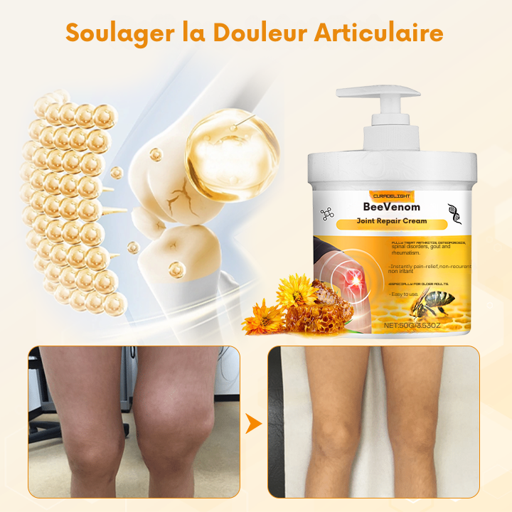 BeeVenom Crème Réparatrice Articulaire au Venin d'Abeille