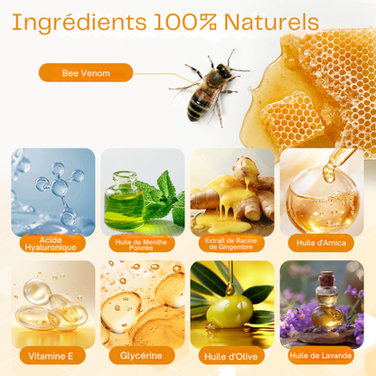 BeeVenom Crème Réparatrice Articulaire au Venin d'Abeille